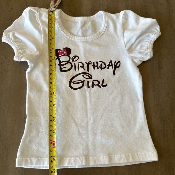 Minnie Mouse Birthday Girl Tee Shirt - Picture 5 of 5